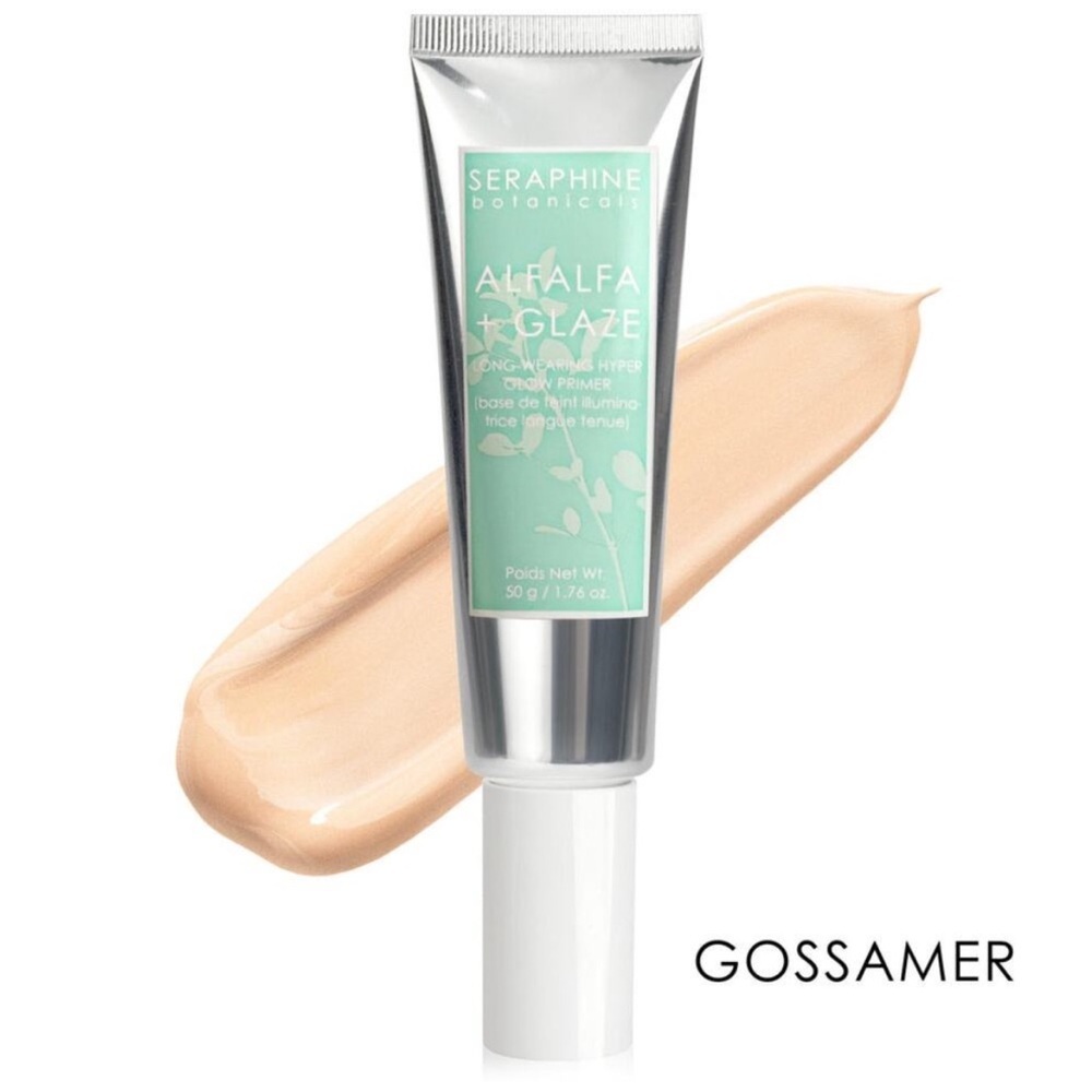 SERAPHINE botanicals Alfalfa +‎ Glaze
Long Wearing Hyper Glow Primer in
Gossamer